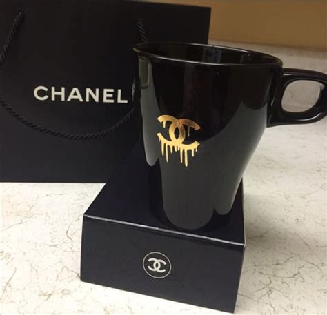 chanel coffee mug price|coffee tea Chanel mug.